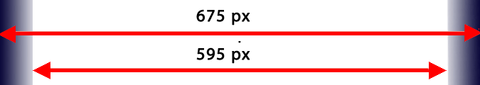 bannner inside and outside demention