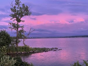 20Peaceful blue and pink sunset Sandra Mueller Onondaga County