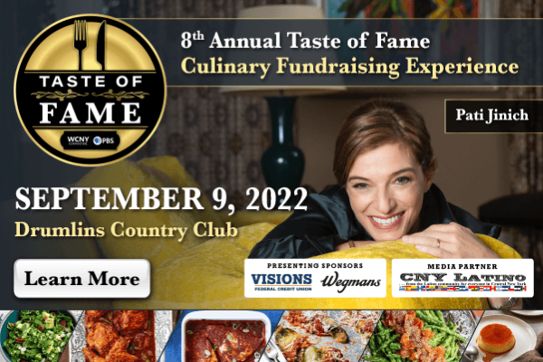 PBS Chef Pati Jinich in Syracuse for WCNY’s 8th Annual Taste of Fame!