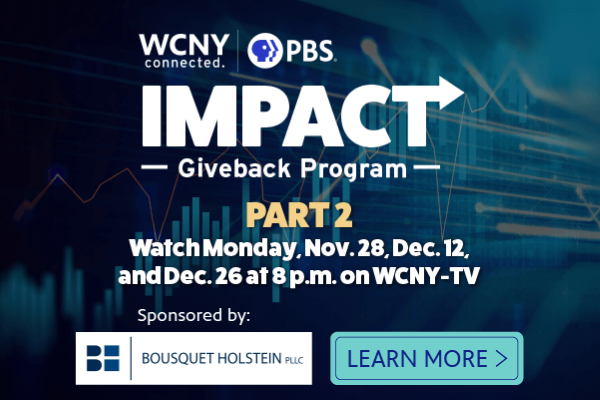 ‘Impact Giveback Program’ Returns to WCNY-TV with Part 2 on Nov. 28