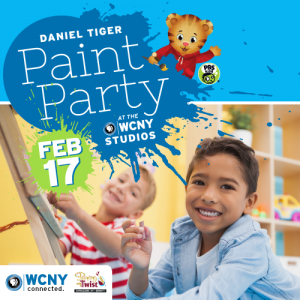 Daniel Tiger Paint Party.