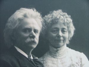 Edvard Grieg and Nina Hagerup