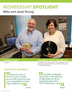Mike and Janet Strong