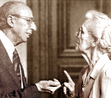 Aaron Copland and Nadia Boulanger