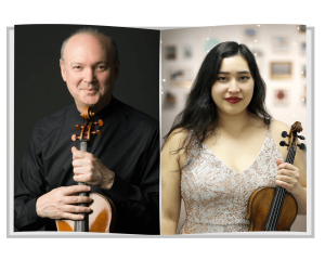 Paul Neubauer, viola Christina Bouey, violin