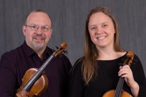Peter Rovit, violin, & Arvilla Wendland, viola