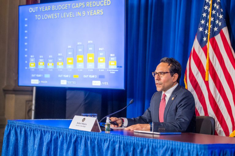 January 19, 2021 - Albany, NY - Robert Mujica, NYS Budget Director holds Q&A for members of the media on Fiscal year 2022 (Darren McGee-Office of Governor Andrew M. Cuomo)