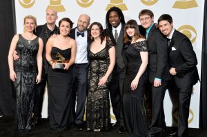 Composer Caroline Shaw and Roomful of Teeth at the Grammys