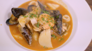 Sicilian Fish Soup Close Up