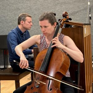 Julia Bruskin, cello & Aaron Wunsch, piano Co-Artistic Directors of the Skaneateles Festival