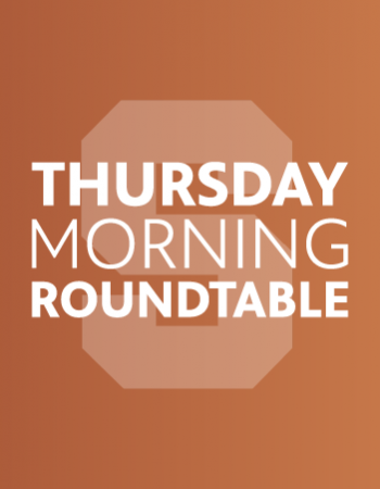 Thursday Morning Roundtable, SU Vice President for Research Dr. Duncan Brown, 12/1/22