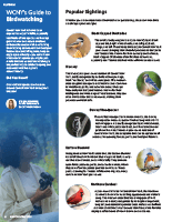 March/April Regional Guide: WCNY's Guide to Birdwatching