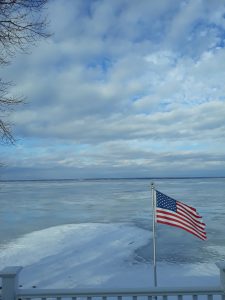 104 Winter on Oneida LakeElizabeth Garris Madison County