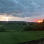 12 																																																																																										Storm at Sunset																																	Lisa Miles																							Onondaga