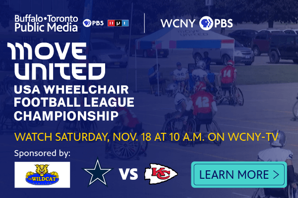 The USA Wheelchair Football League Championship Game to Air on WCNY-TV