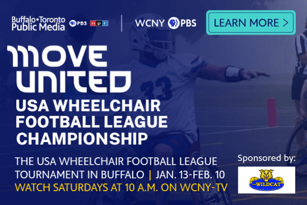 2023 USA Wheelchair Football League Tournament in Buffalo, NY to Air on WCNY-TV