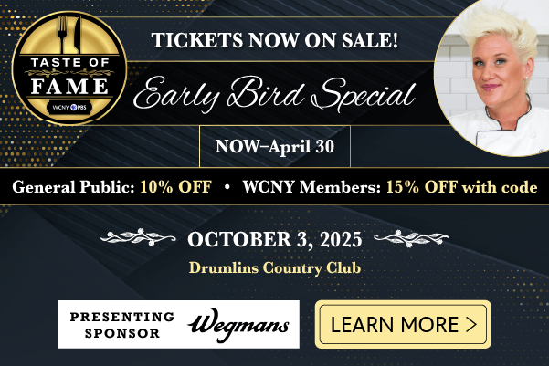 Tickets Now On Sale for WCNY’s 11th Annual Taste of Fame