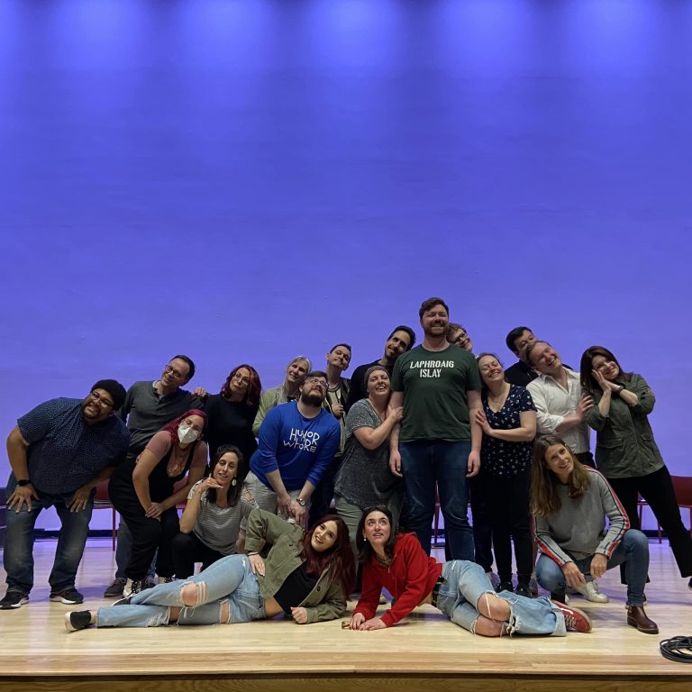 The cast of "Company"
The Covey Theater Company