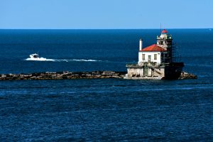 100View of Oswego Harbor West Pierhead Lighthouse from Fort OntarioMonica Merritt Oswego County