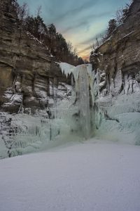 95Winter WaterfallTerri RedheadTompkins County