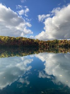 30Blue Sky in a Green LakeRichard KopeckyOnondaga County