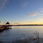 34 																																																																																											
The Pier at Sunset in February																																																																																	Babette Puzey																																																			Oswego