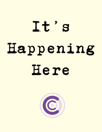 It's Happening Here Logo