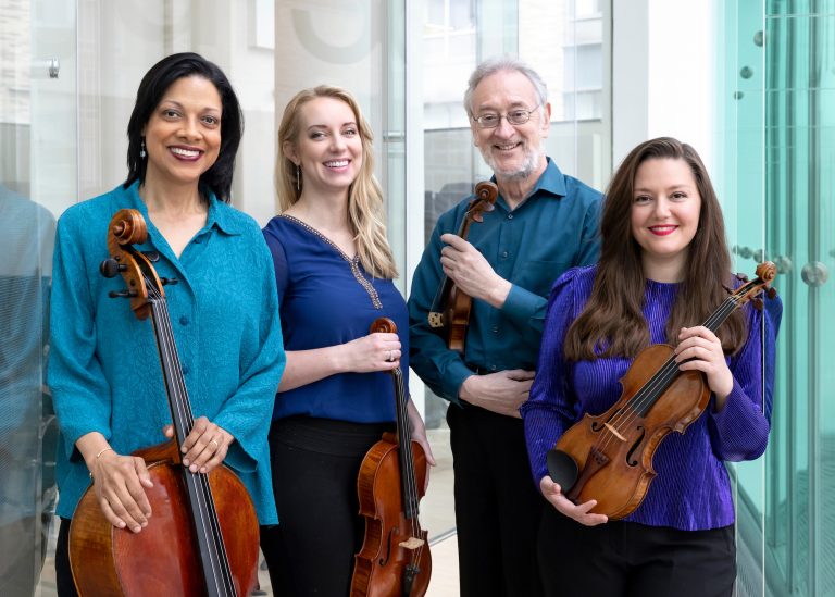 Juilliard String Quartet, photo by Erin Baiano