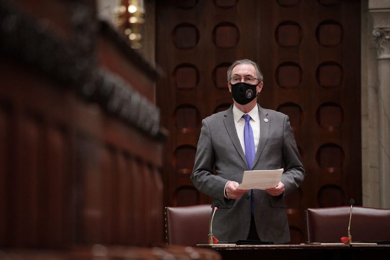 Sen. Jim Gaughran, a Long Island Democrat