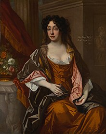 Portrait of Mary Harvey, Lady Dering 
by Thomas Hawker