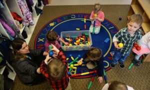 kids, daycare, child, blocks (U.S. Air Force photo by Airman 1st Class Thomas Karol)